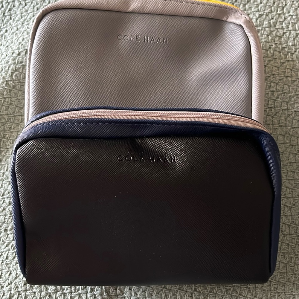 Cole Haan American Airlines Amenity Kit Lot of 2